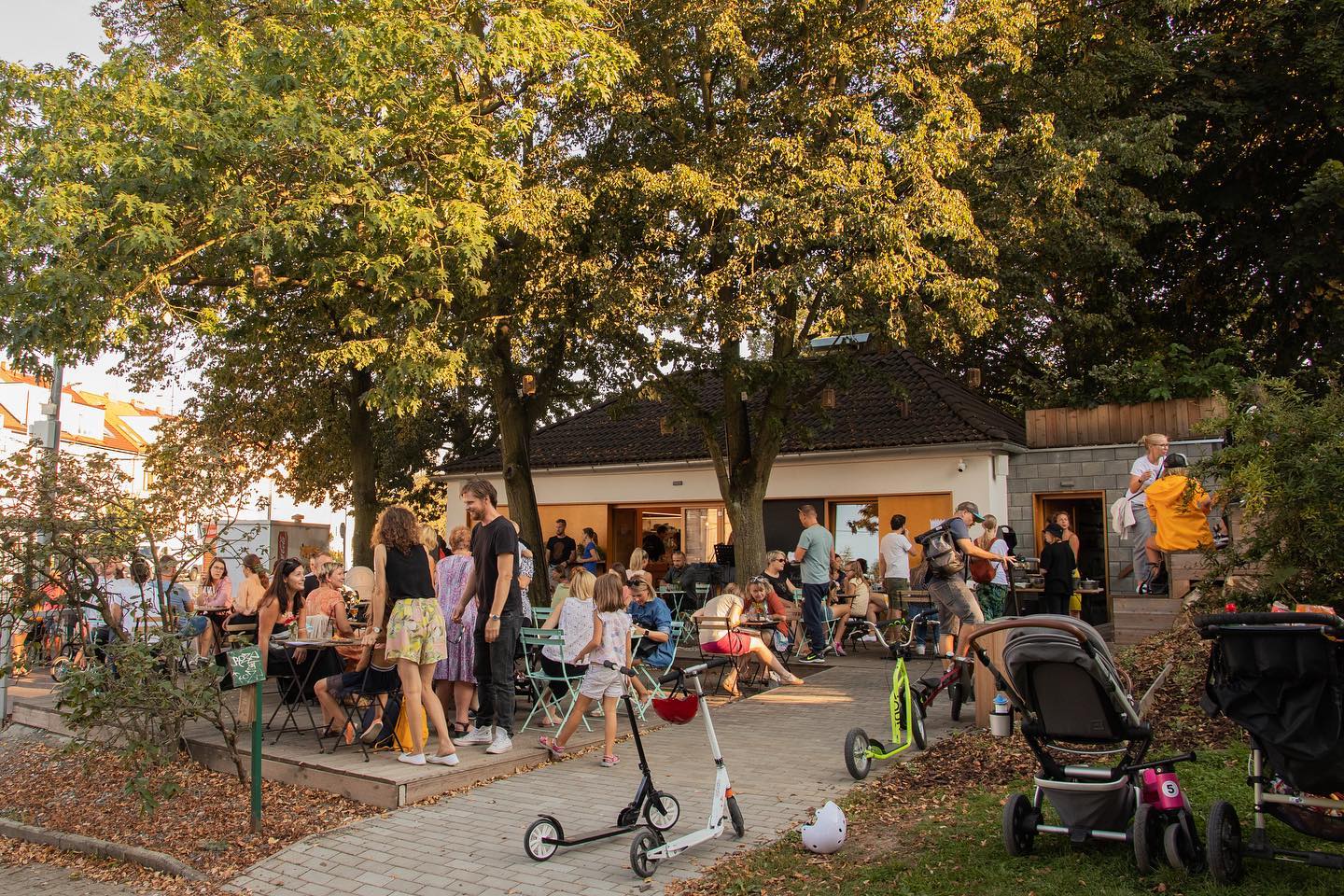 Interiér Kafe Smetanka